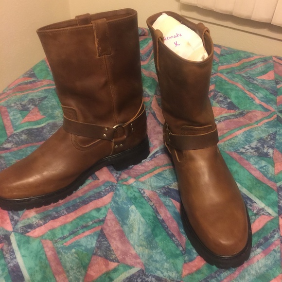 Climate X men's harness boots #1006BR - Picture 2 of 3
